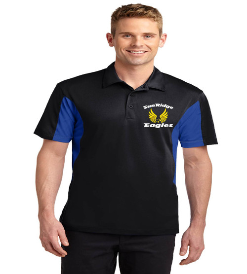 Sunridge Middle men's color block polo