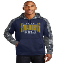 UCAA baseball freeze poly hoodie