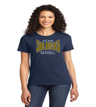 UCAA baseball ladies tee
