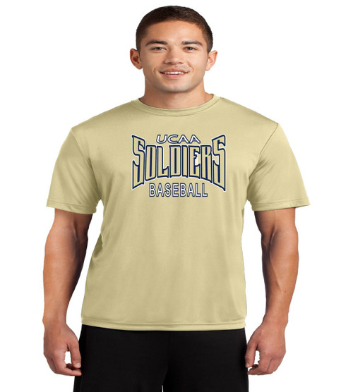 UCAA baseball dri fit tee
