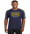 ucaa baseball dri fit sleeve blocked tee