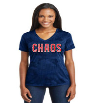 Chaos Baseball Ladies CamoHex Dri-Fit Tee