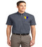 Sheffield mens short sleeve button up