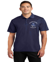 millennia gardens mens dri fit polo