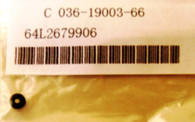 O-ring Seal, Electrode Holder, 036-19003-66