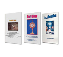 3 Book Special on the Eucharist - English - The Holy Mass, Holy Hour and In Adoration