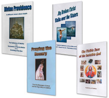 4 Book Special on Spiritual Testimonies - English - Divine Providence, My Broken Christ Walks Over Water, Praying the Rosary and The Visible Face of the Invisible God