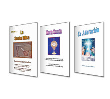 Venta Especial De Los 3 Libros - La Serie Eucaristía - Los Libros Son: La Santa Misa, Hora Santa y En Adoracion