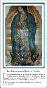 Nuestra Senora De Guadalupe - Paquete de 25 Tarjetas - Spanish
