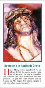 Devocion A La Pasion De Cristo - Paquete de 25 Tarjetas - Spanish