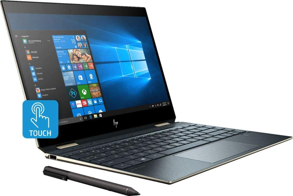 HP Spectre x360 2-in-1 Laptop: Core i7-8565U, 16GB RAM, 512GB SSD, 13.3