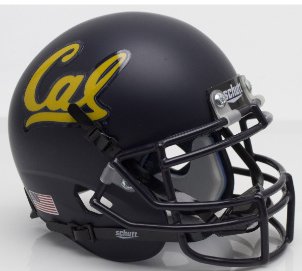 CALIFORNIA GOLDEN BEARS NCAA Riddell SPEED Authentic MINI Football Helmet CAL