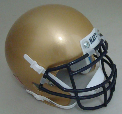 Navy Midshipmen Schutt Mini Authentic Football Helmet