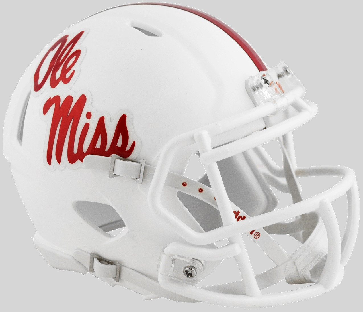 Mississippi (Ole Miss) Rebels Alternate White NCAA Riddell SPEED Mini