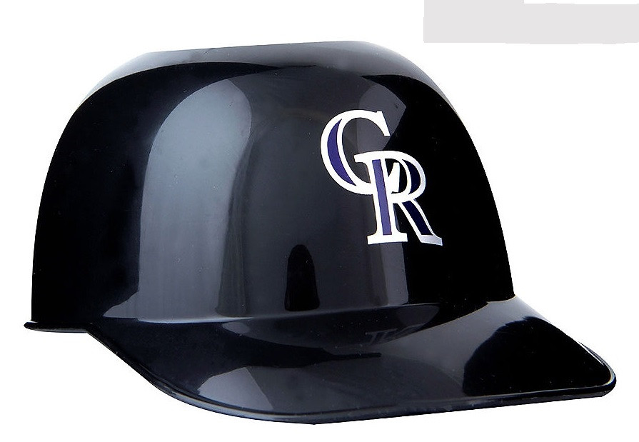 riddell colorado rockies mlb 8oz mini ice cream helmets 6