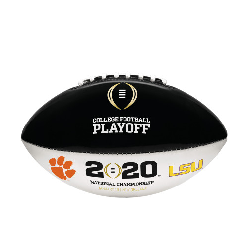 2020 COLLEGE FOOTBALL PLAYOFF OFFICIAL SIZE AUTOGRAPH ...