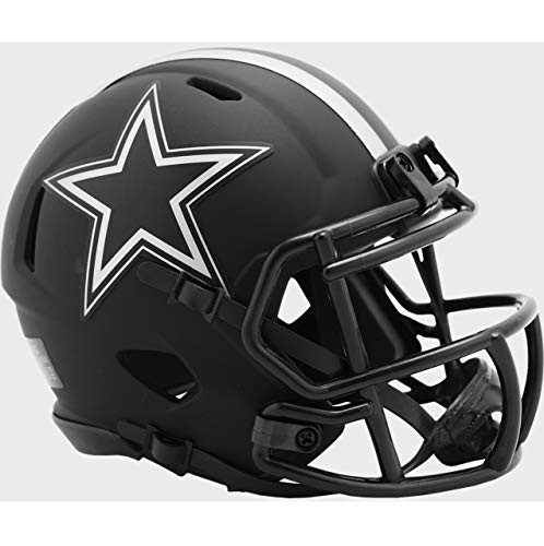 Dallas Cowboys Black Revolution Speed Mini Football Helmet
