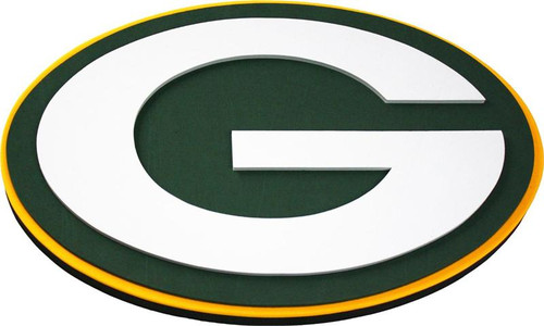 Green Bay Packers 3d Fan Foam Logo Sign