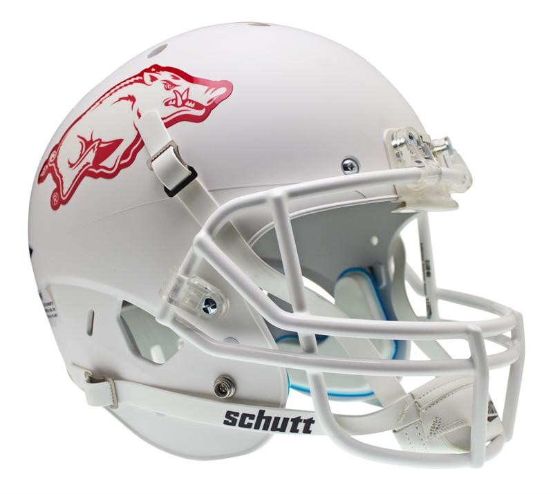 Schutt NCAA Arkansas Razorbacks On-Field Authentic XP Football Helmet