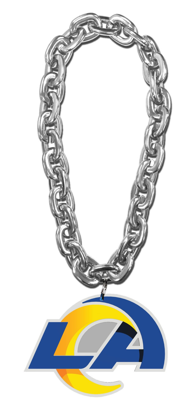 Los Angeles Rams NFL Touchdown Fan Chain 10 Inch 3D Foam Necklace