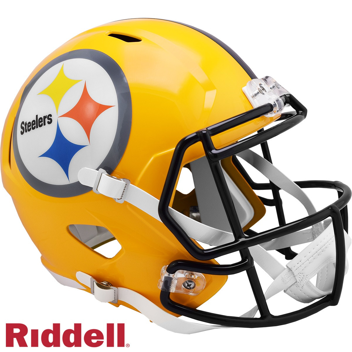 Pittsburgh Steelers Gold Throwback SPEED Riddell Full Size Replica