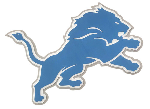 Detroit Lions 3D Fan Foam Logo Sign