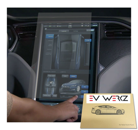 EV WERKZ Tempered Glass Touch Screen Protector for Tesla Model S and Model X