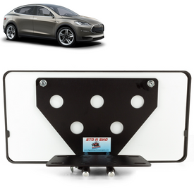 2016-2018 Tesla Model X Front License Plate Frame | SNS112