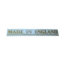 Sticker, Made in England, Block Type, BSA, Norton, Triumph Motorcycles, 035073, 030517, 064062, 60-4556
