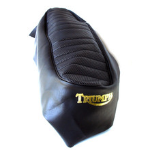 Seat Cover, Black, 1968 - 1970 Triumph Motorcycles, 82-9715, T204