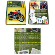 Haynes Owners Workshop Manual, 1962-1973 BSA A50 & A65 Twin Motorcycles, 18-800