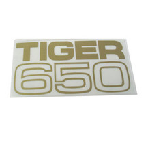 Decal, Tiger 650, Large, 1969-1971 Triumph Tiger 650cc Motorcycles, 60-2102