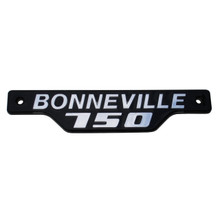 Bonneville 750 Side Badge / Emblem, Silver & Black, Triumph Motorcycles, 83-7316