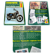 Haynes Owners Workshop Manual, 1963-1983 Triumph 650cc & 750cc 2 Valve Unit Twin Motorcycles, 18-300