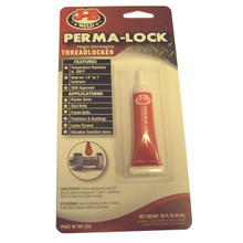 JB Weld Perma-Lock Red Thread Locker, BSA, Norton, Triumph Motorcycle, 27106