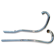 Header Pipe Set, Hi Pipe, 1965-1967 Triumph TR6 Motorcycle, 70-6370, 70-6372, 70-7024, 70-7026