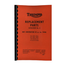 Triumph Parts Books for years1960-1972 Triumph 650cc Models 18-650/