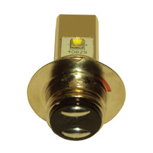 LED Headlight Bulb, 6V or 12V, +Earth, BSA, Norton, Triumph Motorcycles, 446LED