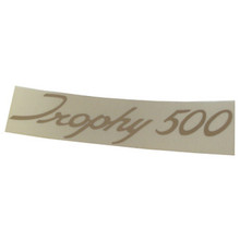 Trophy 500 Script Decal, Triumph Motorcycles, 60-0676