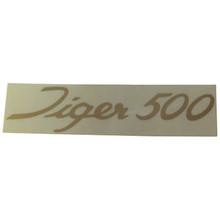 Tiger 500 Script Sticker, Triumph Motorcycles, 60-1917