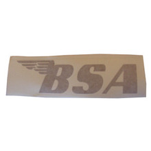 BSA Sticker, Gold, BSA Motorcycles, 24-BSAG