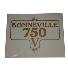 Decal, Bonneville 750 V Transfer, Triumph Motorcycles, 60-3953