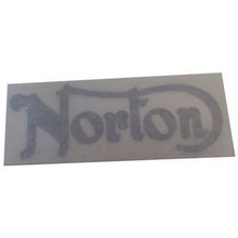 Norton Tank Decal, Silver, Norton Motorcycles, 064882, 063179