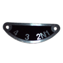 Gear Indicator Plate, 57-1417