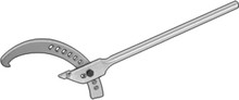 Super duty Hook Spanner Wrench