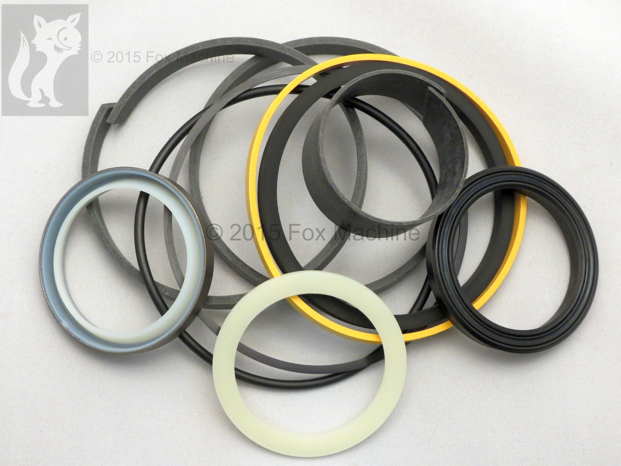 HYDRAULIC SEAL KIT for Case 580B, CK B Backhoe Boom Cyl includes Wear Ring $57.99