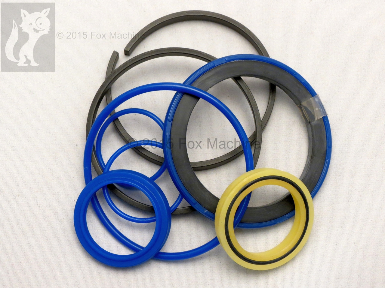 Seal Kit for JCB 214, 214S, 215, 215S Stabilizer Hydraulic Cylinder Ram 411595