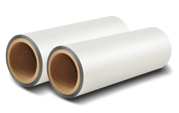 Two rolls of Karess Laminate for soft-touch lamination