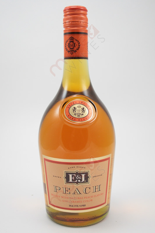 E&J Peach Brandy Liqueur 750ml MoreWines