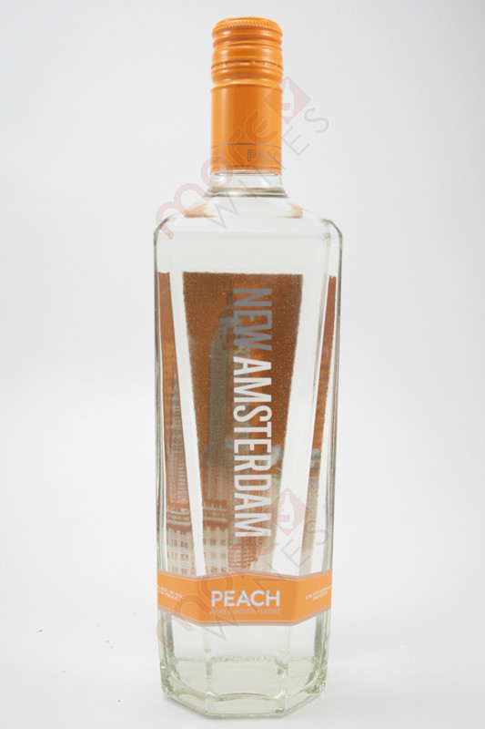 New Amsterdam Peach Flavoured Vodka 750ml MoreWines
